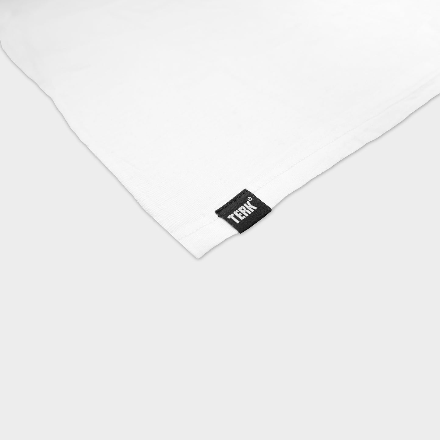 TERK SMALL CHEST LOGO WHITE T-SHIRT