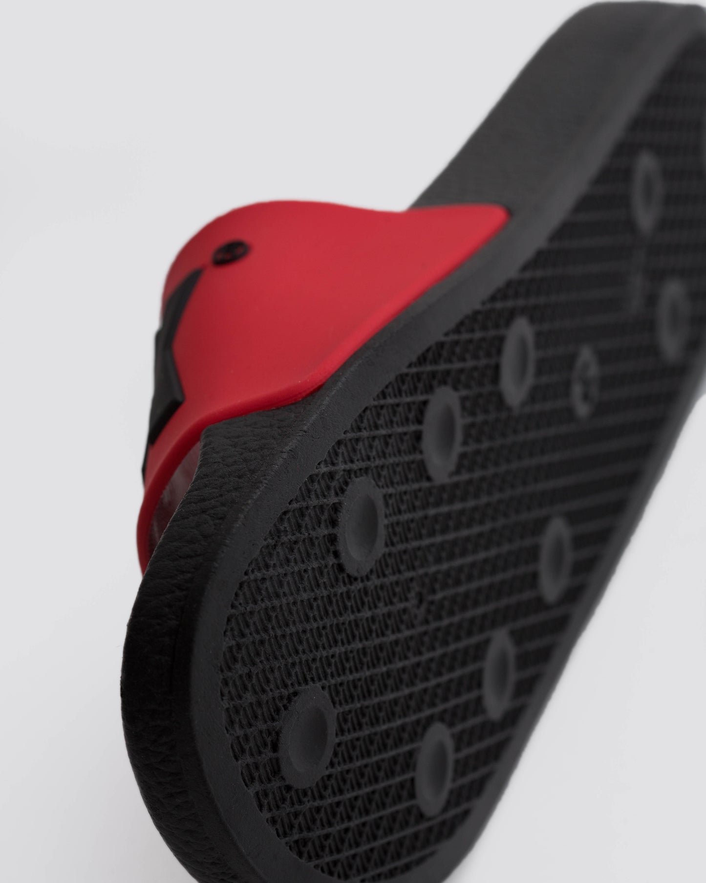 BLACK/RED 3D BLACK TERK LOGO SLIDE