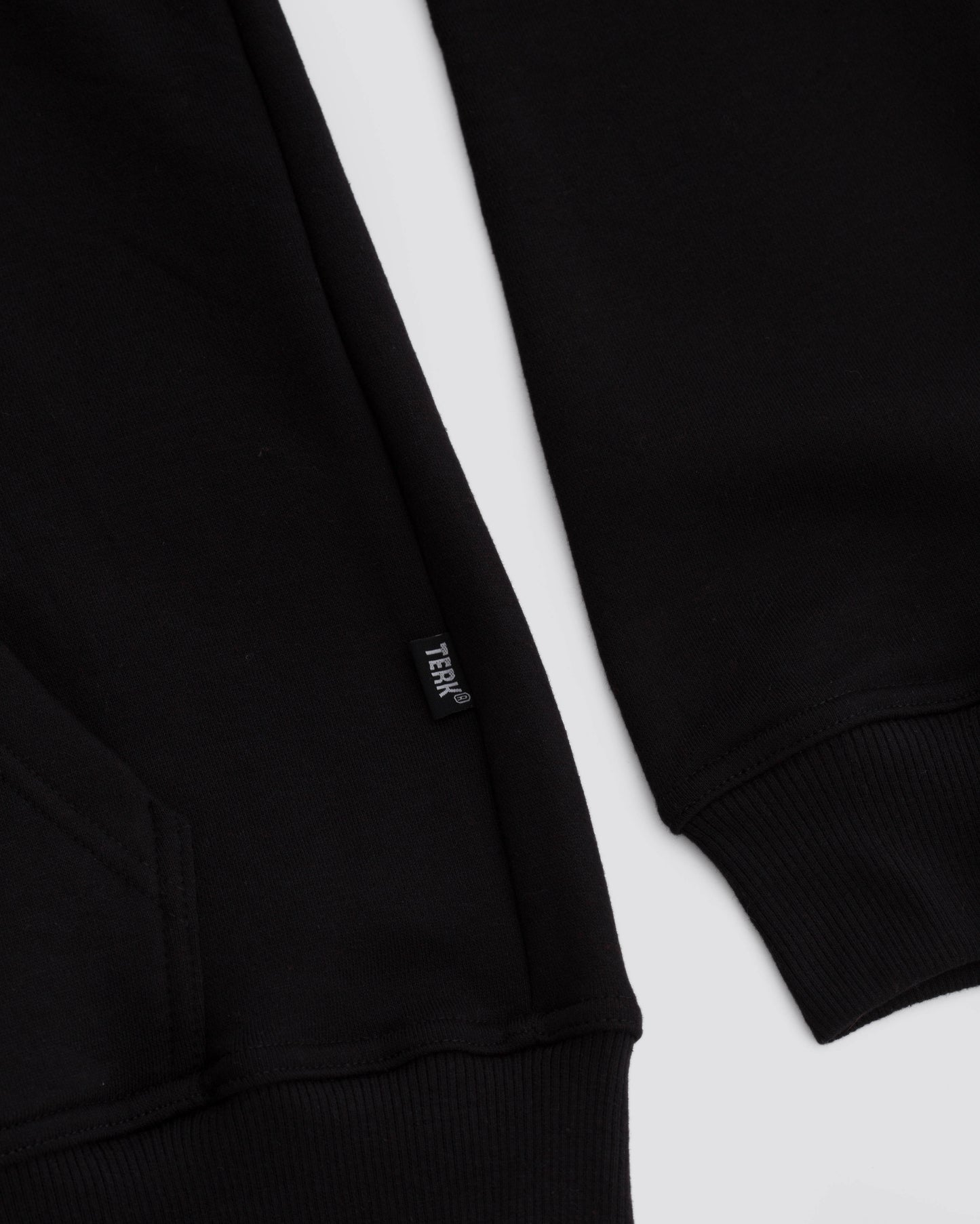BLACK TERK LOGO HOODIE