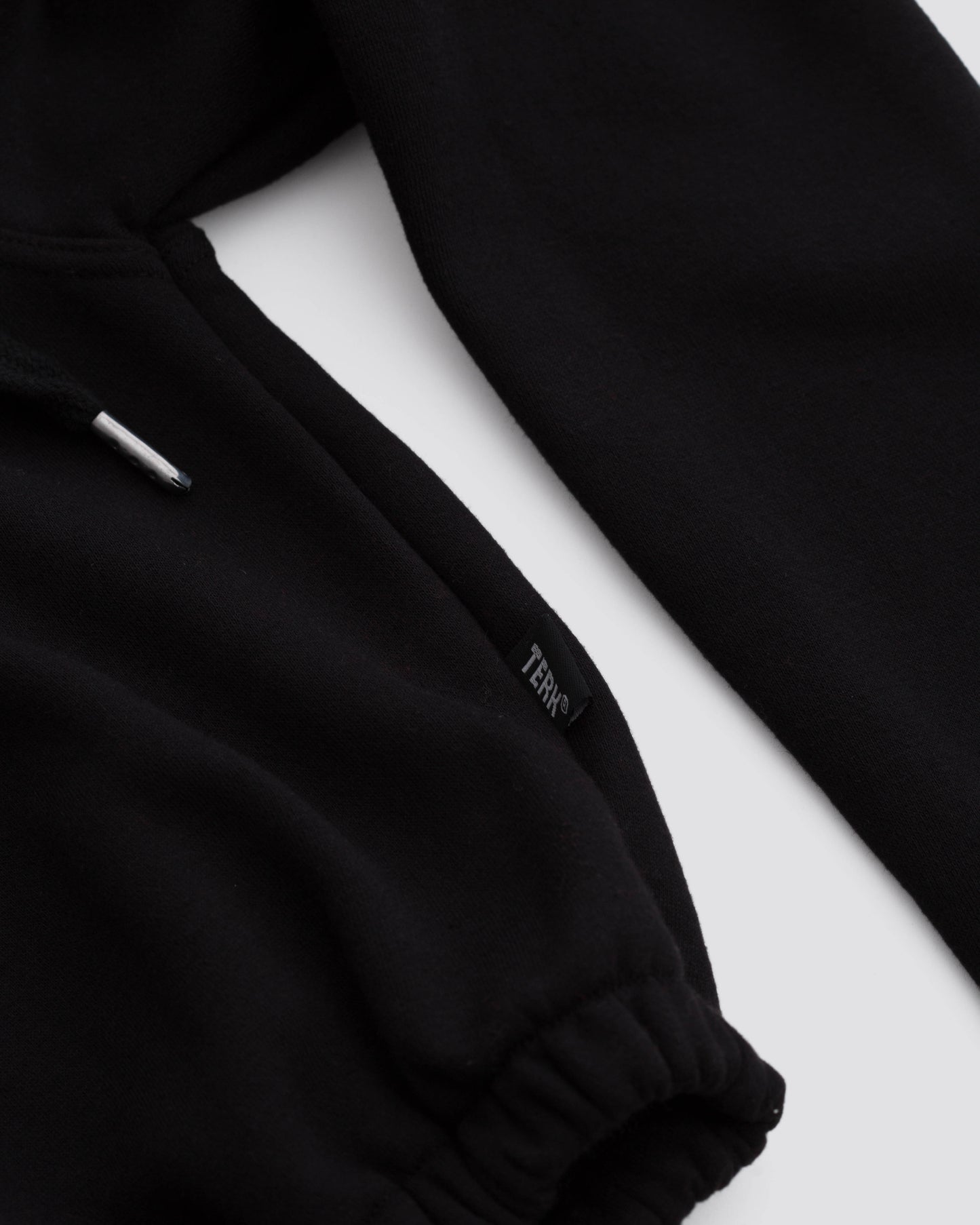 ELASTIC TERK RALLY CROP HOODIE