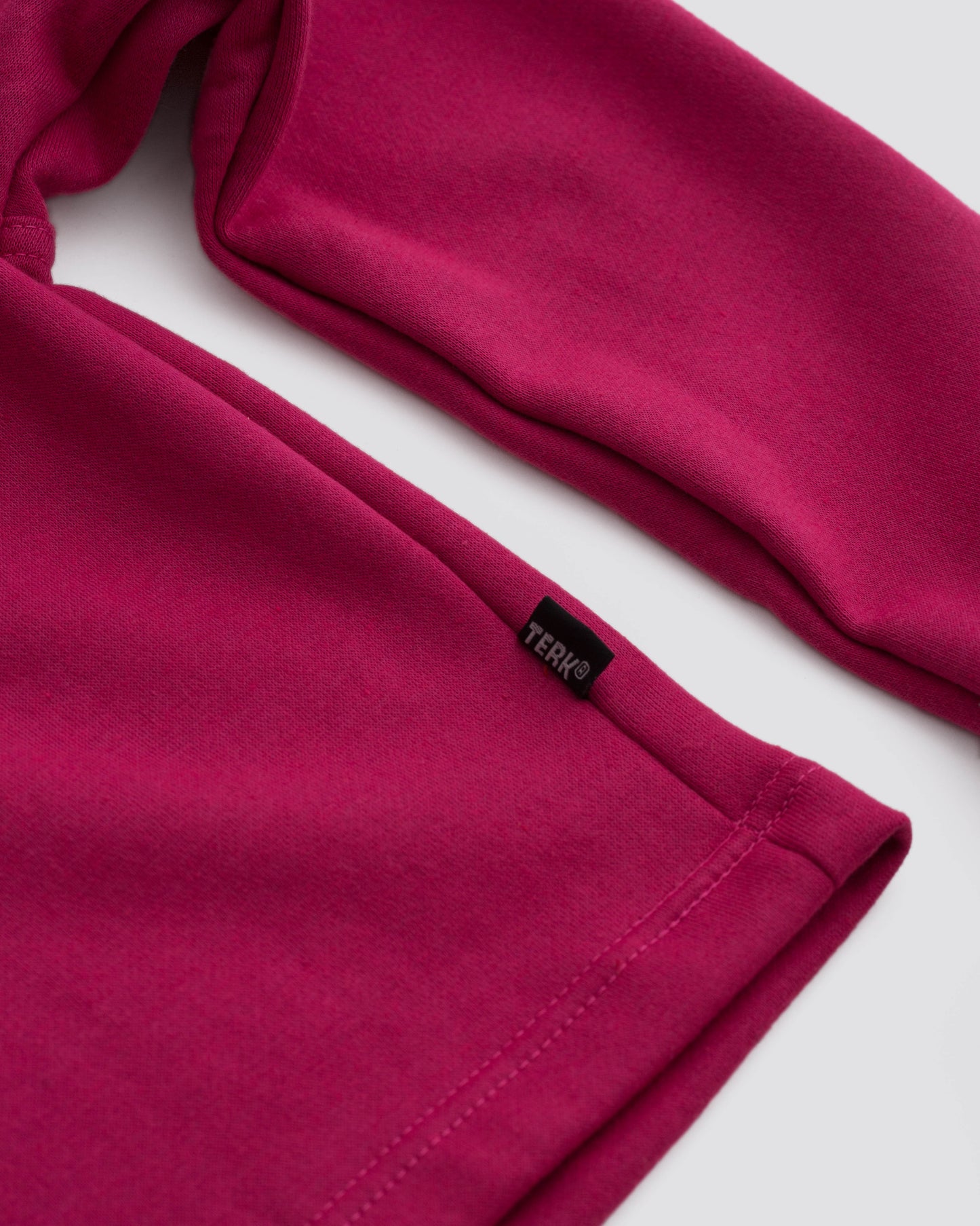 BLACK TERK RALLY CROP HOODIE