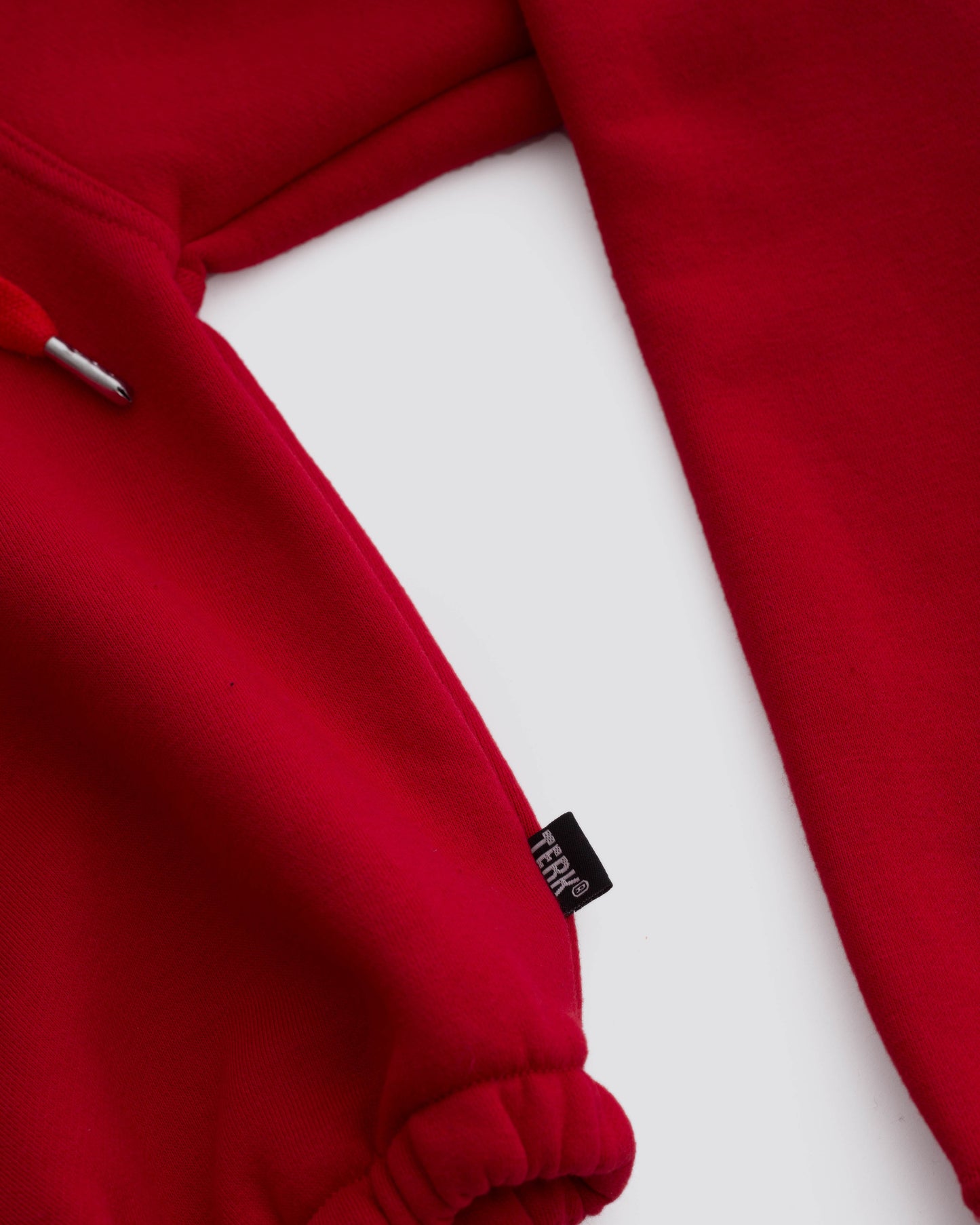 ELASTIC TERK RALLY CROP HOODIE