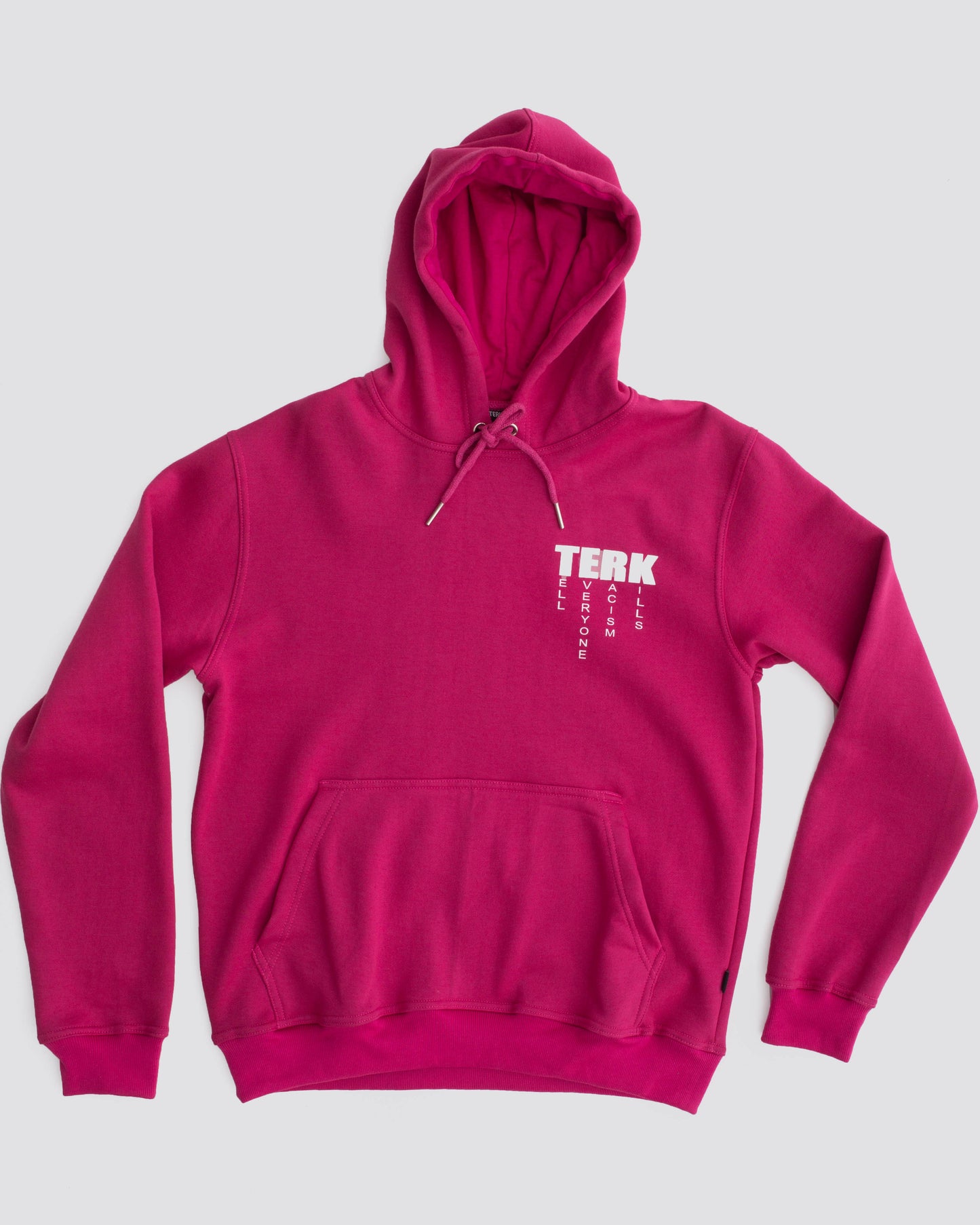 T.E.R.K. LOGO PINK HOODIE