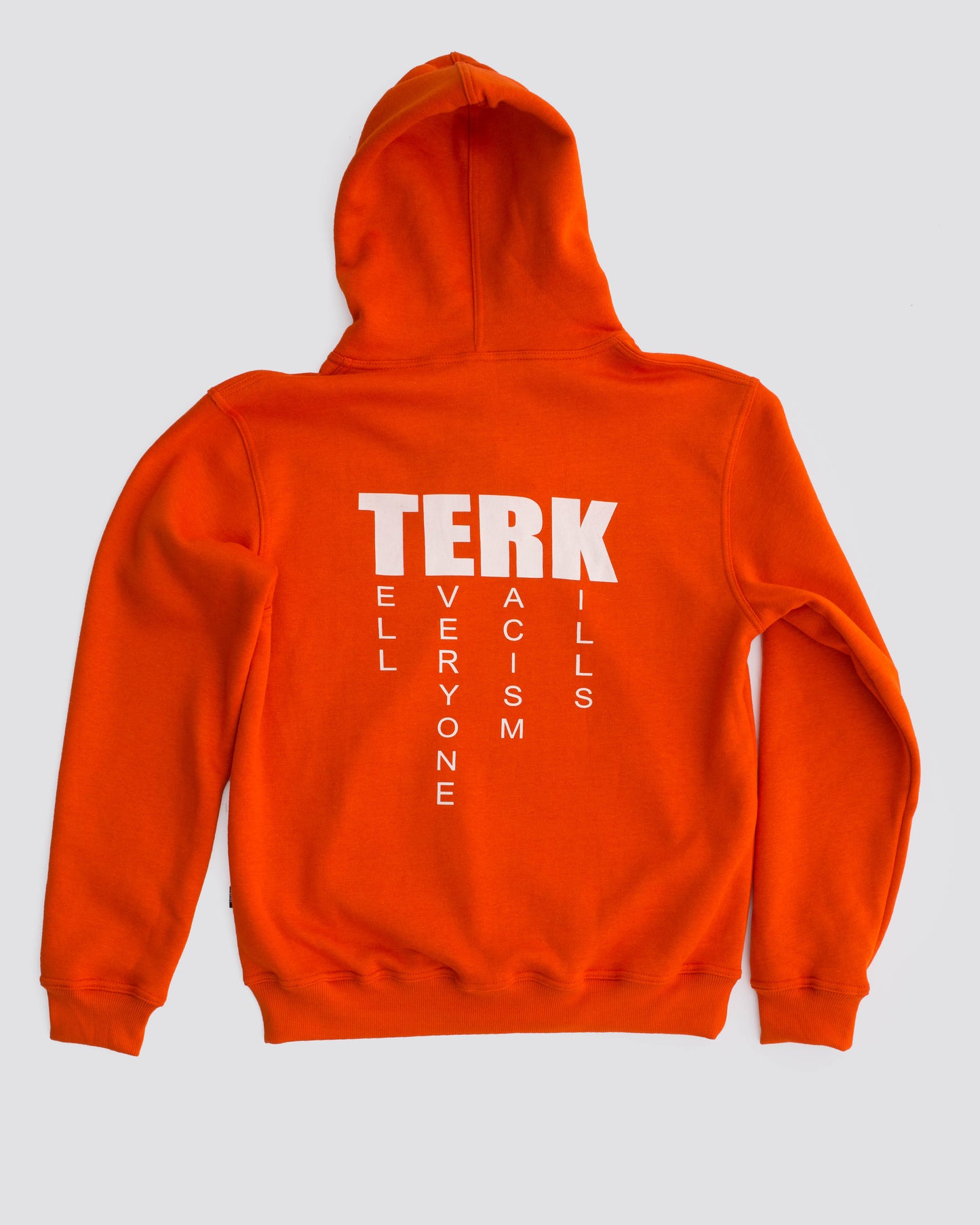 T.E.R.K. LOGO ORANGE HOODIE
