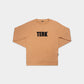 BLACK TERK CAMEL CREWNECK WITH EMBROIDERED LOGO1