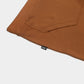 TAN TERK SADDLE CREWNECK WITH EMBROIDERED LOGO