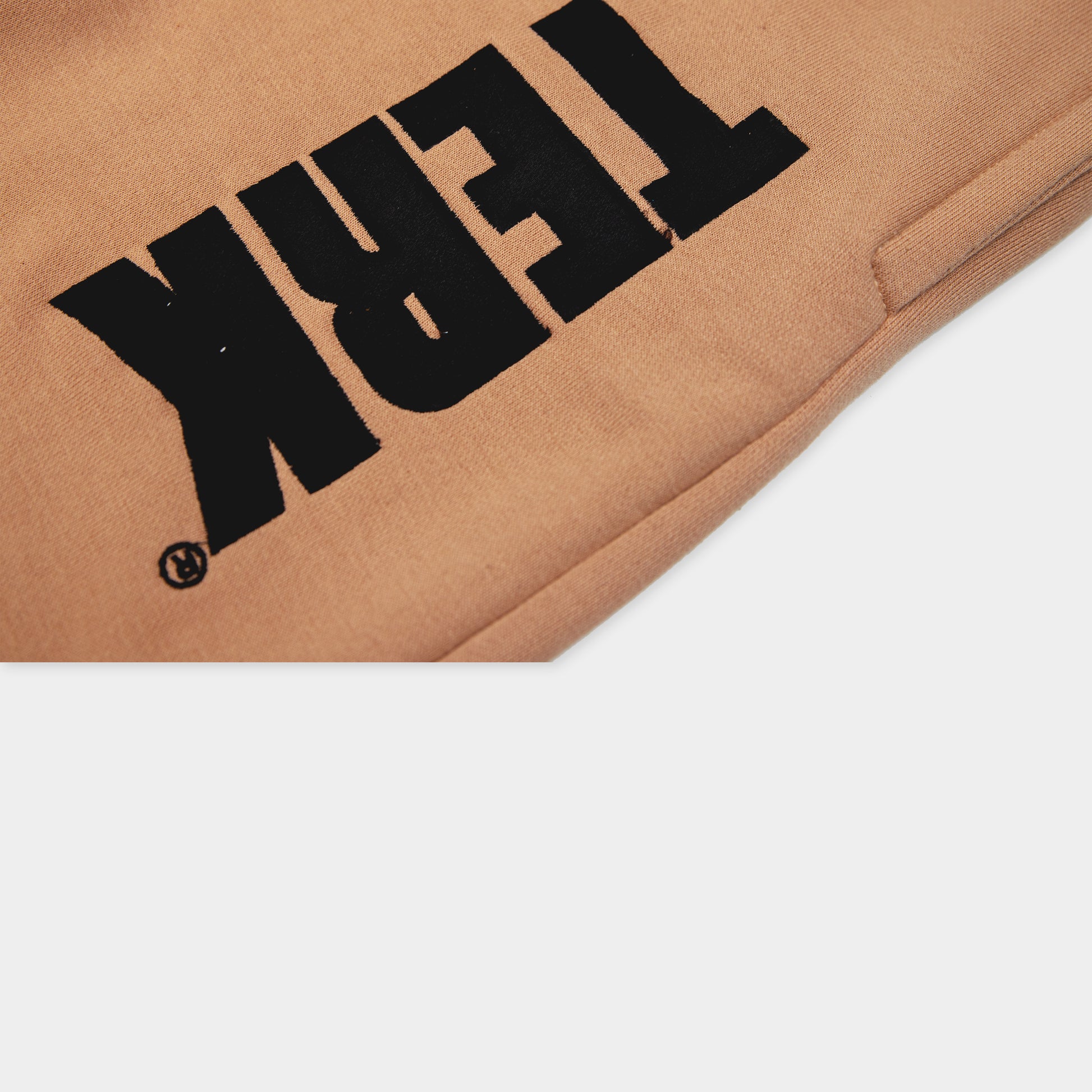 DESERT SWEATPANTS WITH BLACK TERK EMBROIDERED LOGO