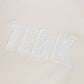 WHITE TERK VANILLA HOODIE WITH EMBROIDERED LOGO