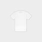 TERK SMALL CHEST LOGO WHITE T-SHIRT