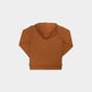 BLACK TERK SADDLE HOODIE WITH EMBROIDERED LOGO