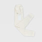 VANILLA SWEATPANTS WITH WHITE TERK EMBROIDERED LOGO