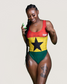 TERKGHANA ONE PIECE SWIMSUIT