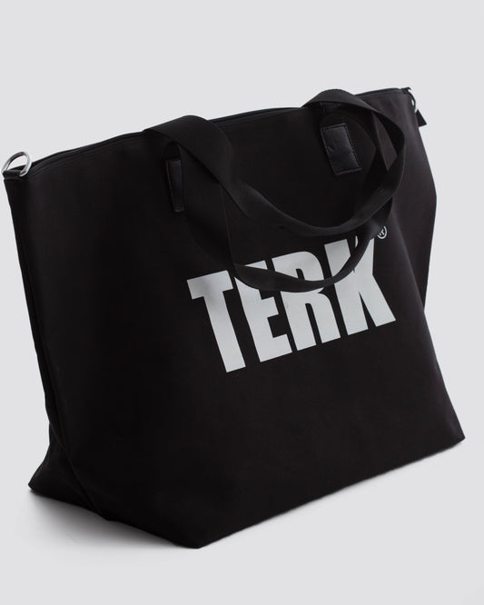 TERK LUXURY ZIPPERED TOTE BAG