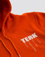 T.E.R.K. LOGO ORANGE HOODIE