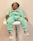 2-Piece RED HUMANRIGHT HOODIE & PANTS SET