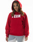WHITE TERK LOGO HOODIE
