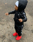 TERK® Kids Repeat Logo Tape Tracksuit Pants