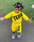 YELLOW 2-Piece Crewneck Sweatshirt & Pants Set