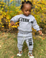 GREY 2-Piece Crewneck Sweatshirt & Pants Set