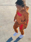 2-Piece RED HUMANRIGHT HOODIE & PANTS SET