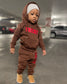2-Piece RED HUMANRIGHT HOODIE & PANTS SET